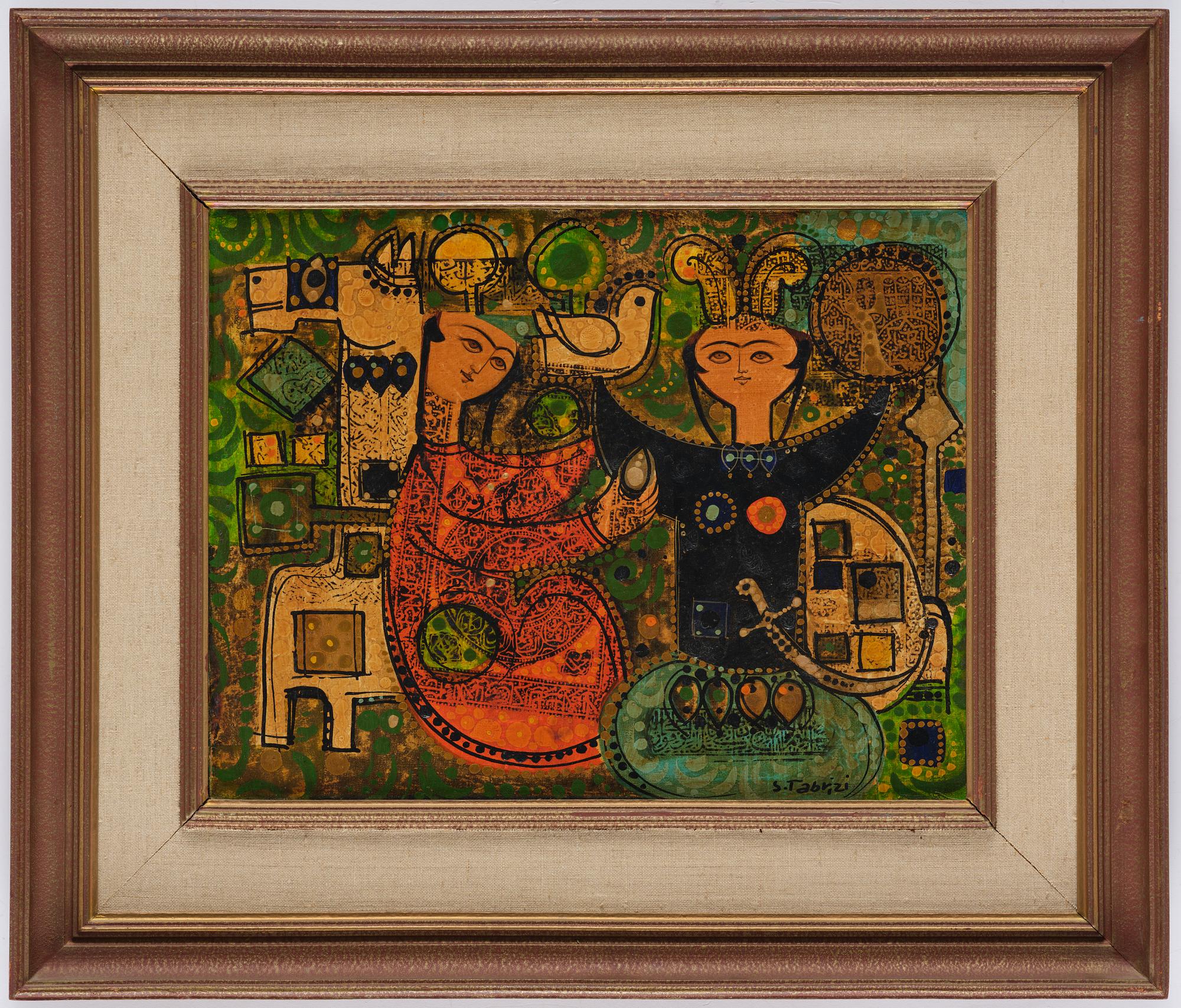 Sadegh Tabrizi, Figure scene.