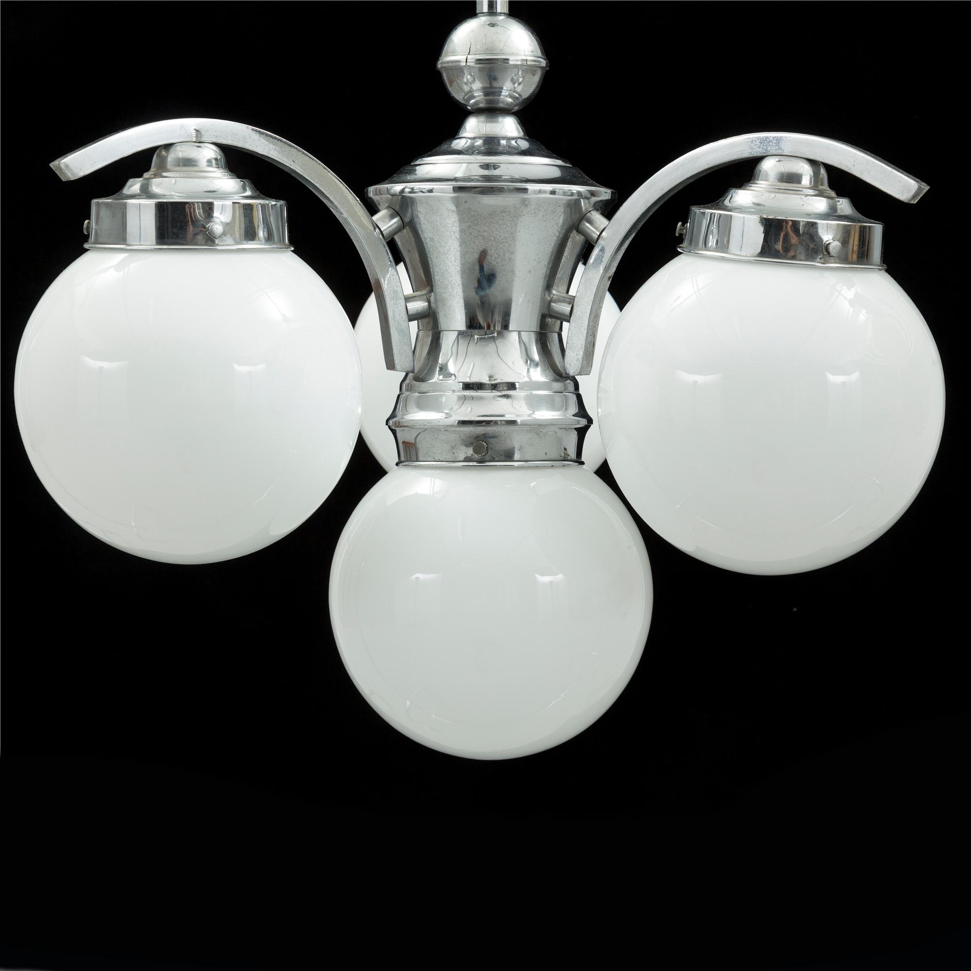 TAKLAMPA, Art Deco, 1930-tal. Höjd ca 71 cm.