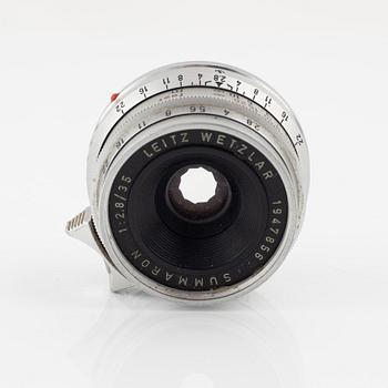 Summaron 35mm f/2.8, no. 1947856, 1962.