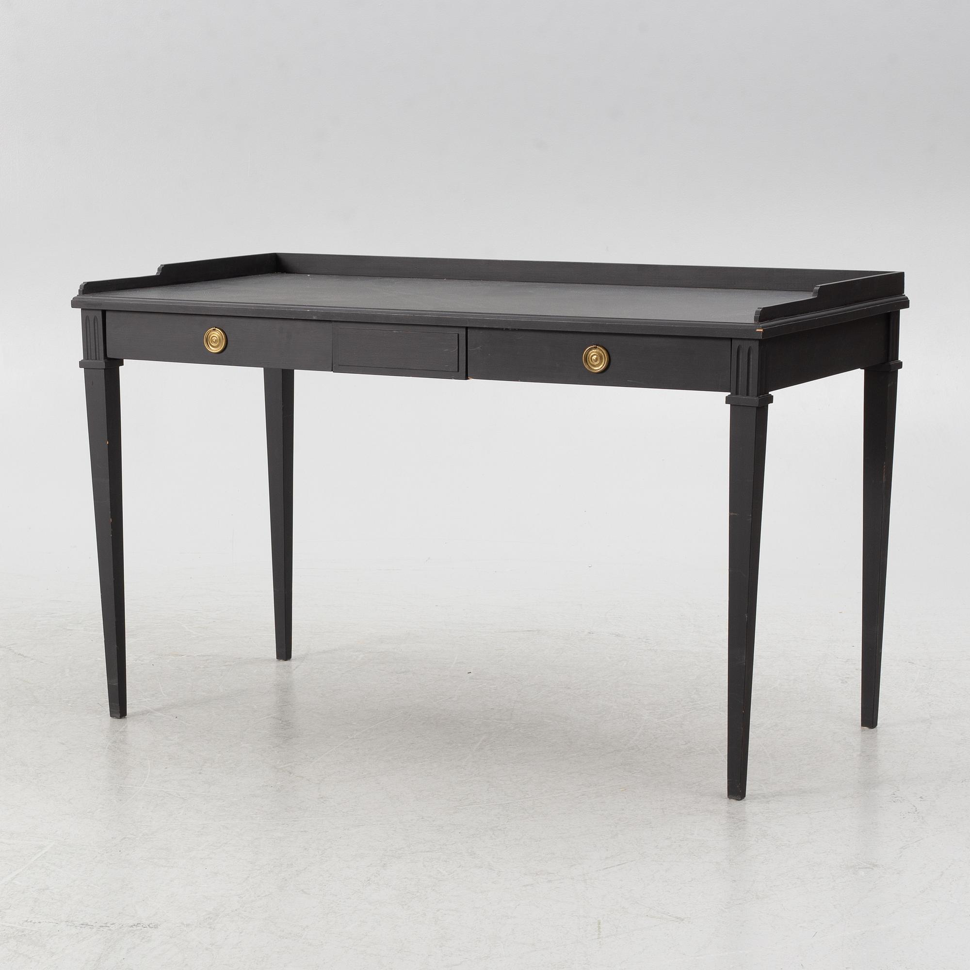 Desk, Gustavian style, late 20th century.