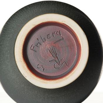 Berndt Friberg, a stoneware vase, Gustavsberg Studio 1965.