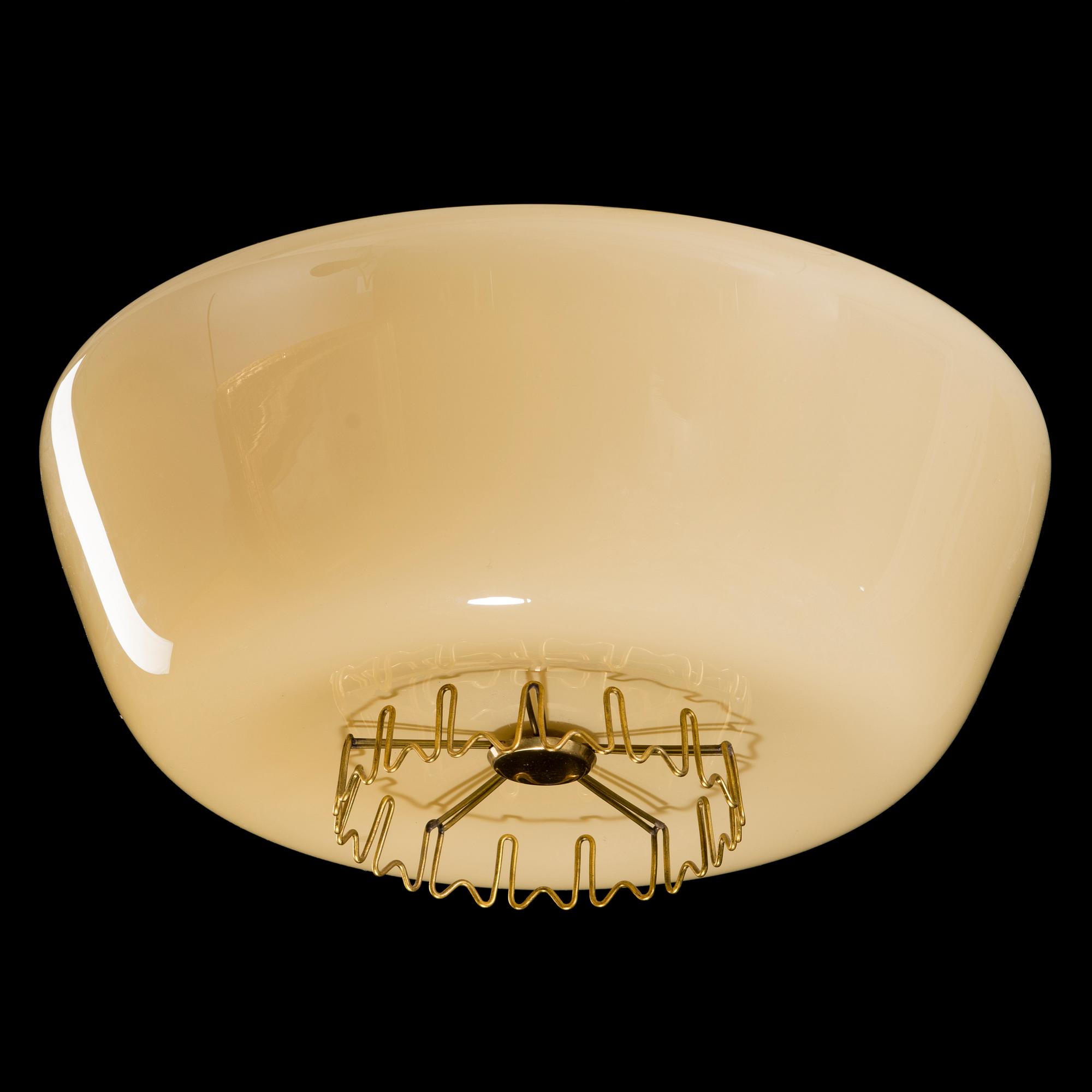 A mid-20th century '1116' ceiling lamp for Stockmann Orno, Finland.