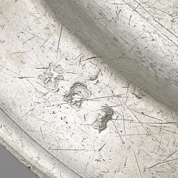 STOP samt FAT, ett par, tenn, 1700-tal.