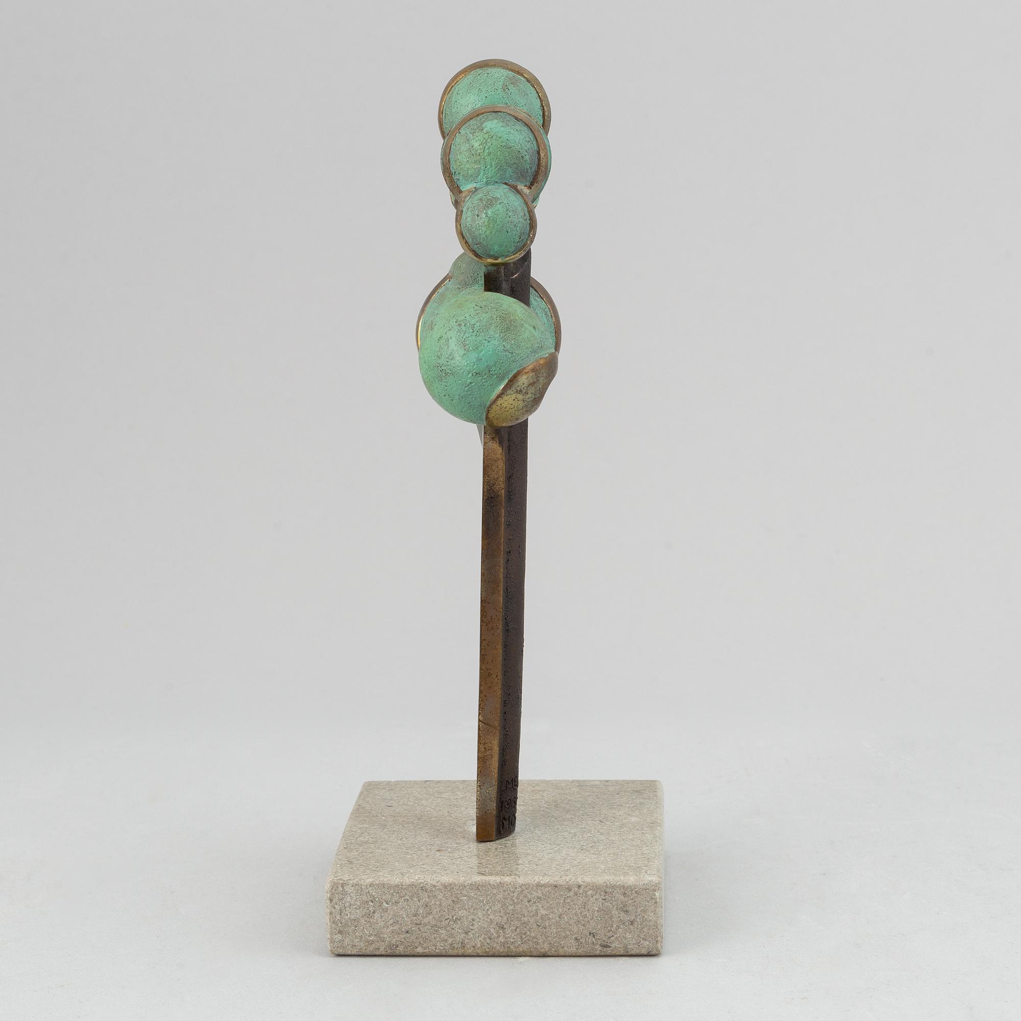 Karl Momen, sculpture. Bronze. Signed. Dated. Numbered 59/1500.