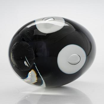 Timo Sarpaneva, glasskulptur, "Claritas", signerad Timo Sarpaneva 7/1986.