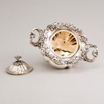 SOKERIKKO, hopeaa, tarakstusmestari Andrey Antonovich Kovalsky, Moskova, 1845.