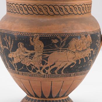 Santeri Salokivi, En grupp nakenmodeller med Urna, 2 st, samt urna från Konstnärens hem.