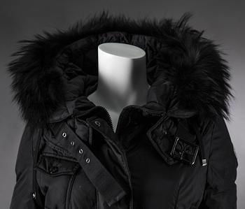 A Moncler down coat, size 2.