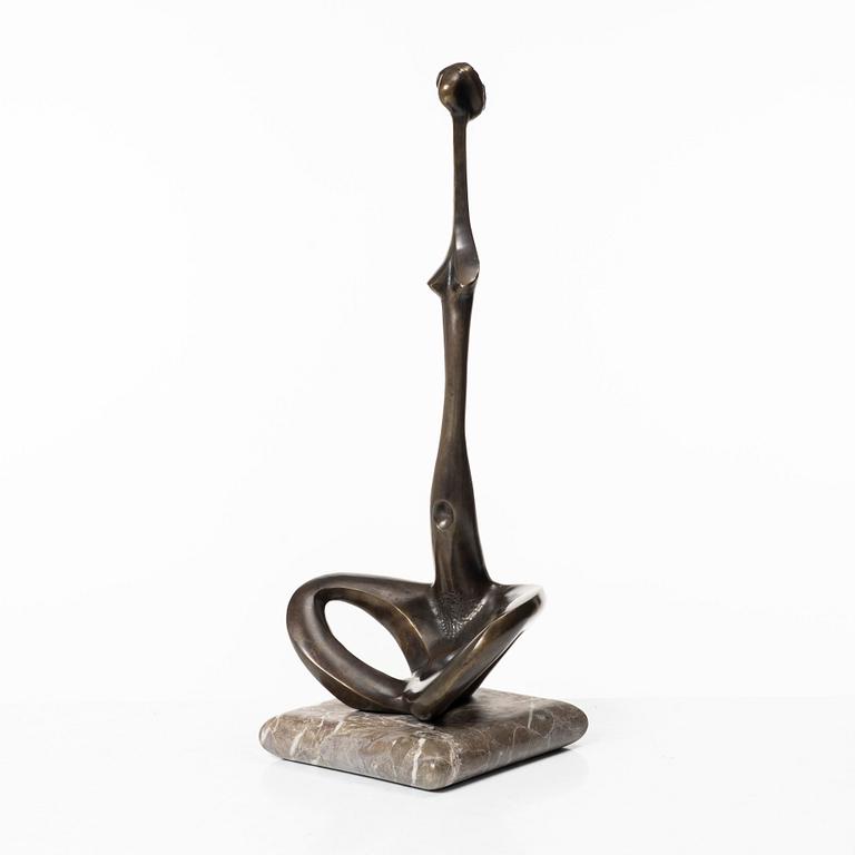 Stan Wys (Wysocki), skulptur, brons, ed 1/4, signerad.