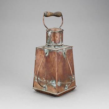 LANTERNA, koppar, J.C Larsén & Co, Österlånggatan 43,  1900-talets första hälft.