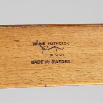 Bruno Mathsson, an 'Eva' armchair, Firma Karl Mathsson, Värnamo, 1961.
