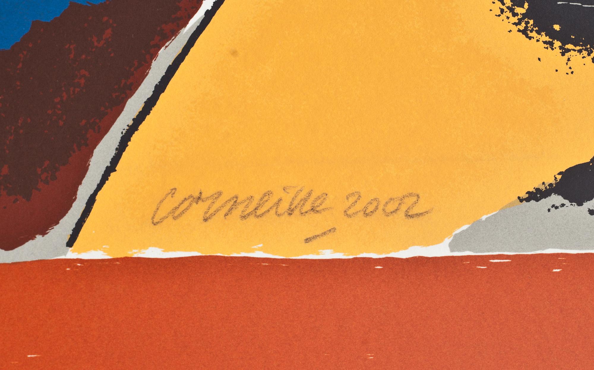 BEVERLOO CORNEILLE, litografi, signerad och daterad 2002. E.A.