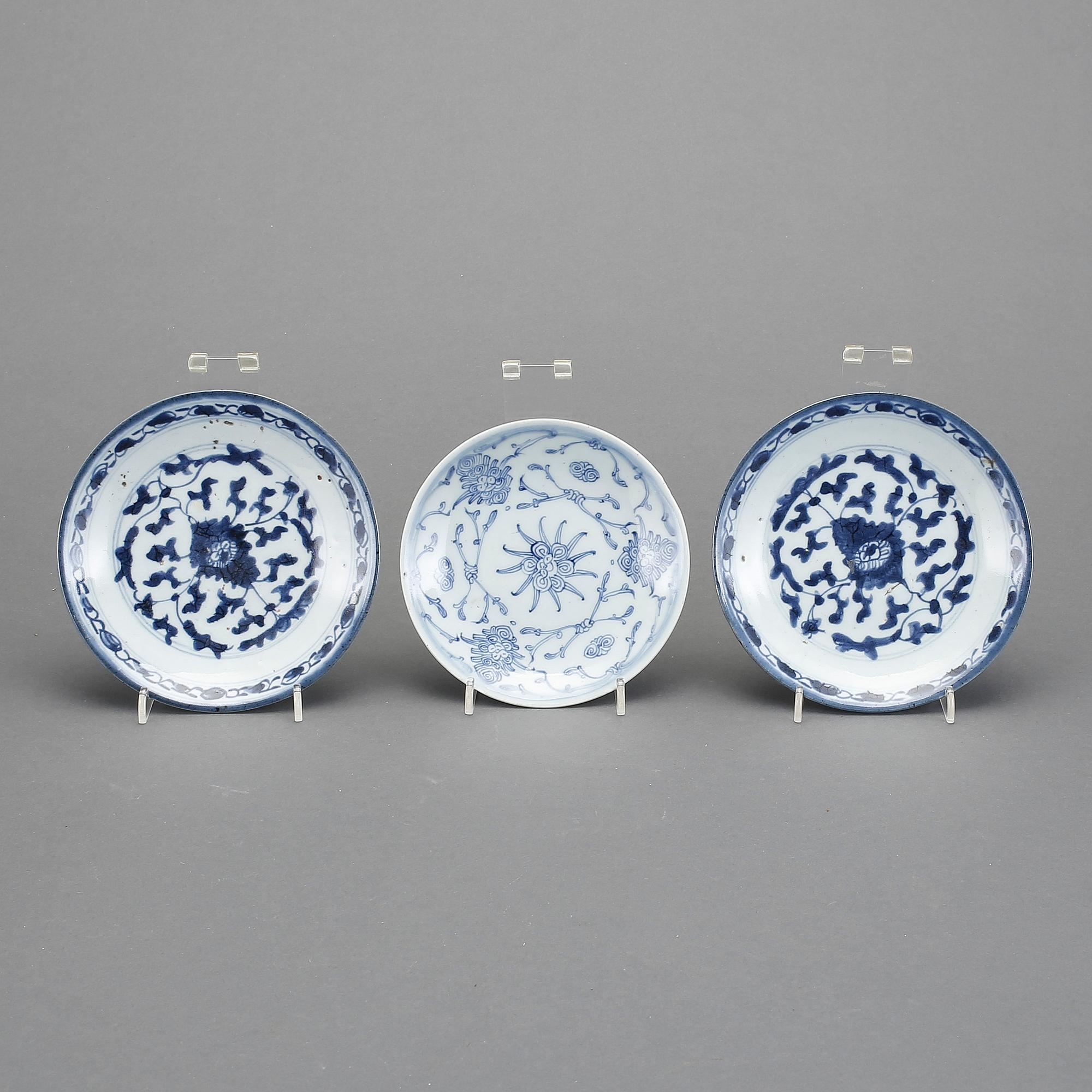 FAT, 6 st, porslin, Kina, 1900-tal.