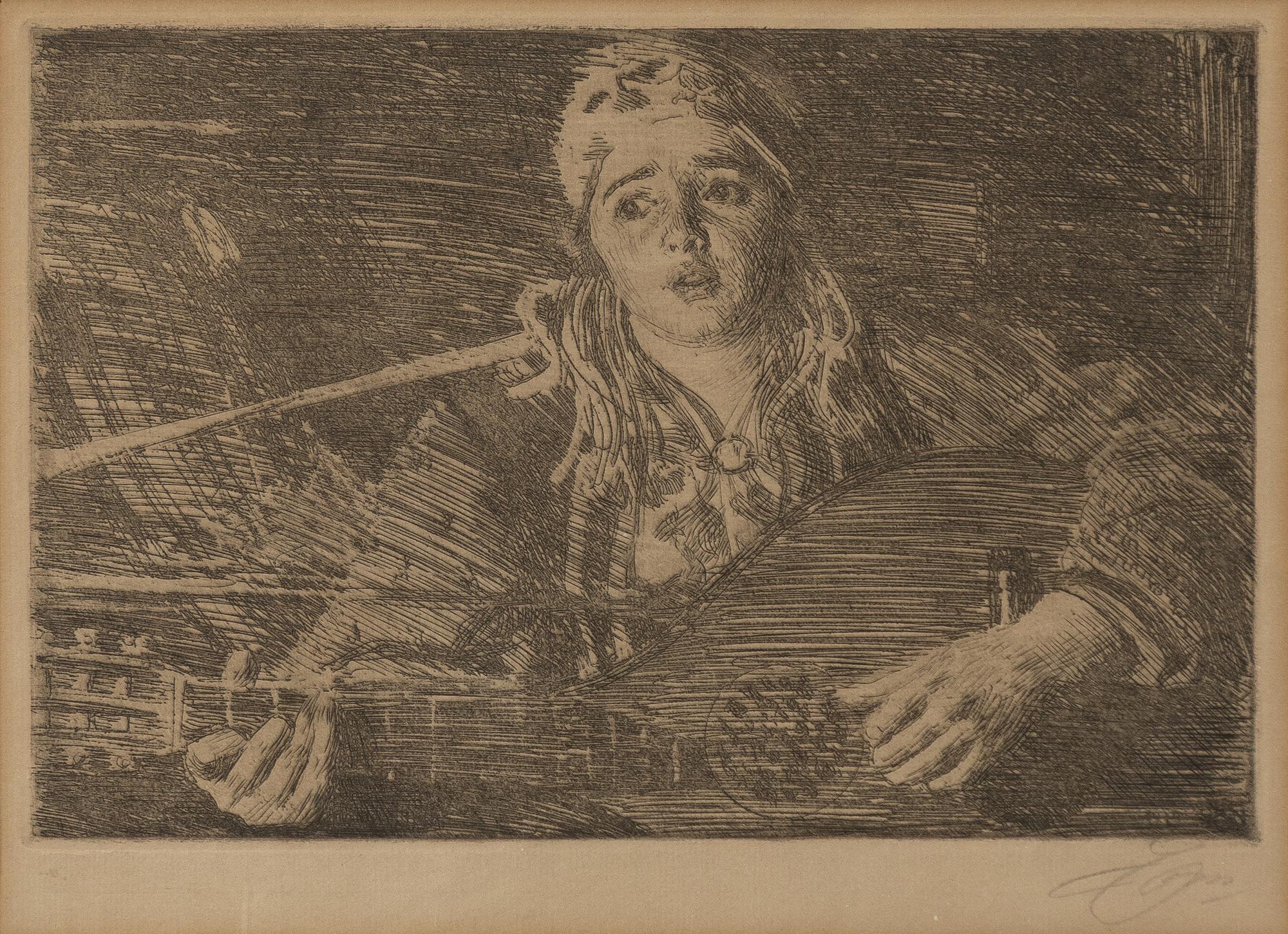 Anders Zorn, "Ols Maria".