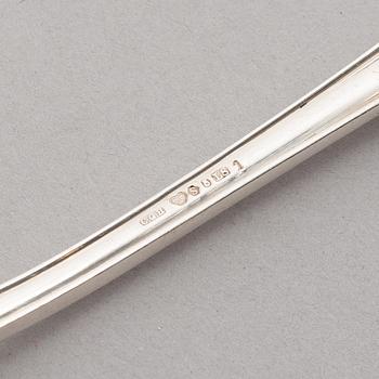 A Swedish Silver Cutlery, mark of CG Hallberg, Stockholm 1921-44 (36 pieces).