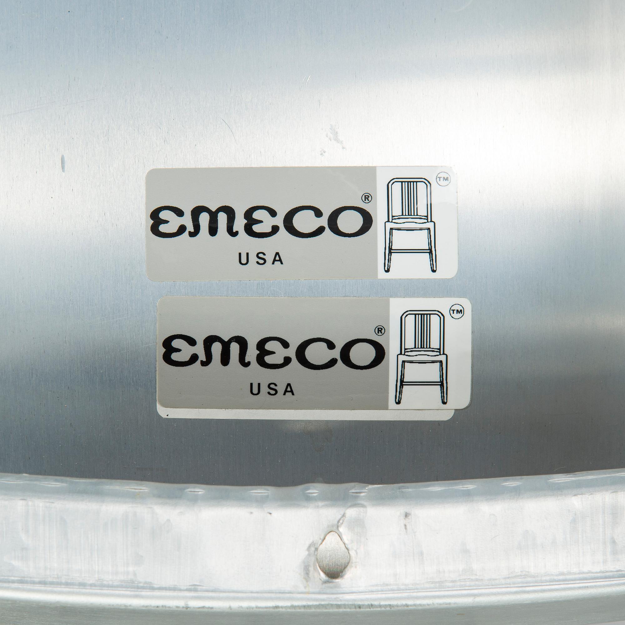 Four 'Navy' chairs, Emeco.