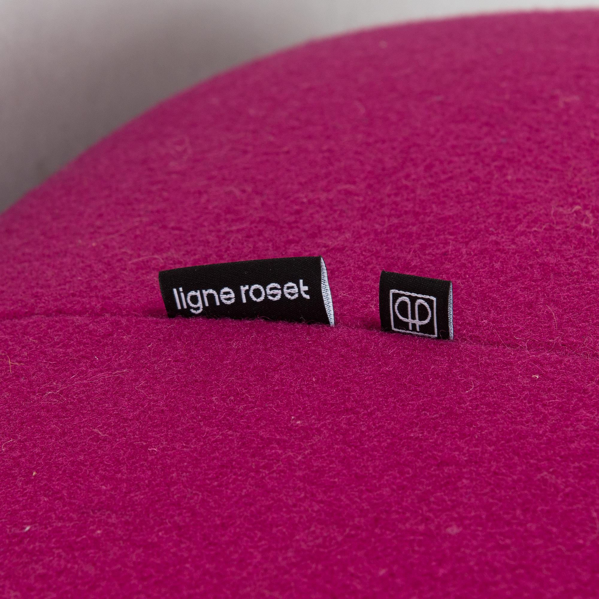 Pierre Paulin, fåtölj "Pumpkin", Ligne Roset, Frankrike. Modellen formgiven 1971.