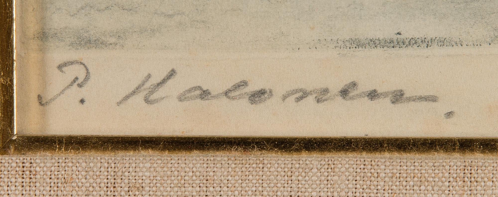 PEKKA HALONEN, etsning, signerad och daterad -09.