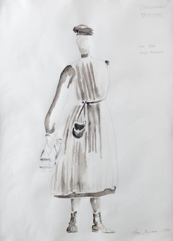 Anna Bergman, "Spöksonaten".