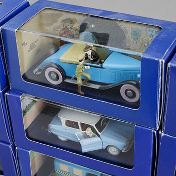 LEKSAKSBILAR, 24 st, Tintin, Hergé-Moulinsart, 2000-tal.