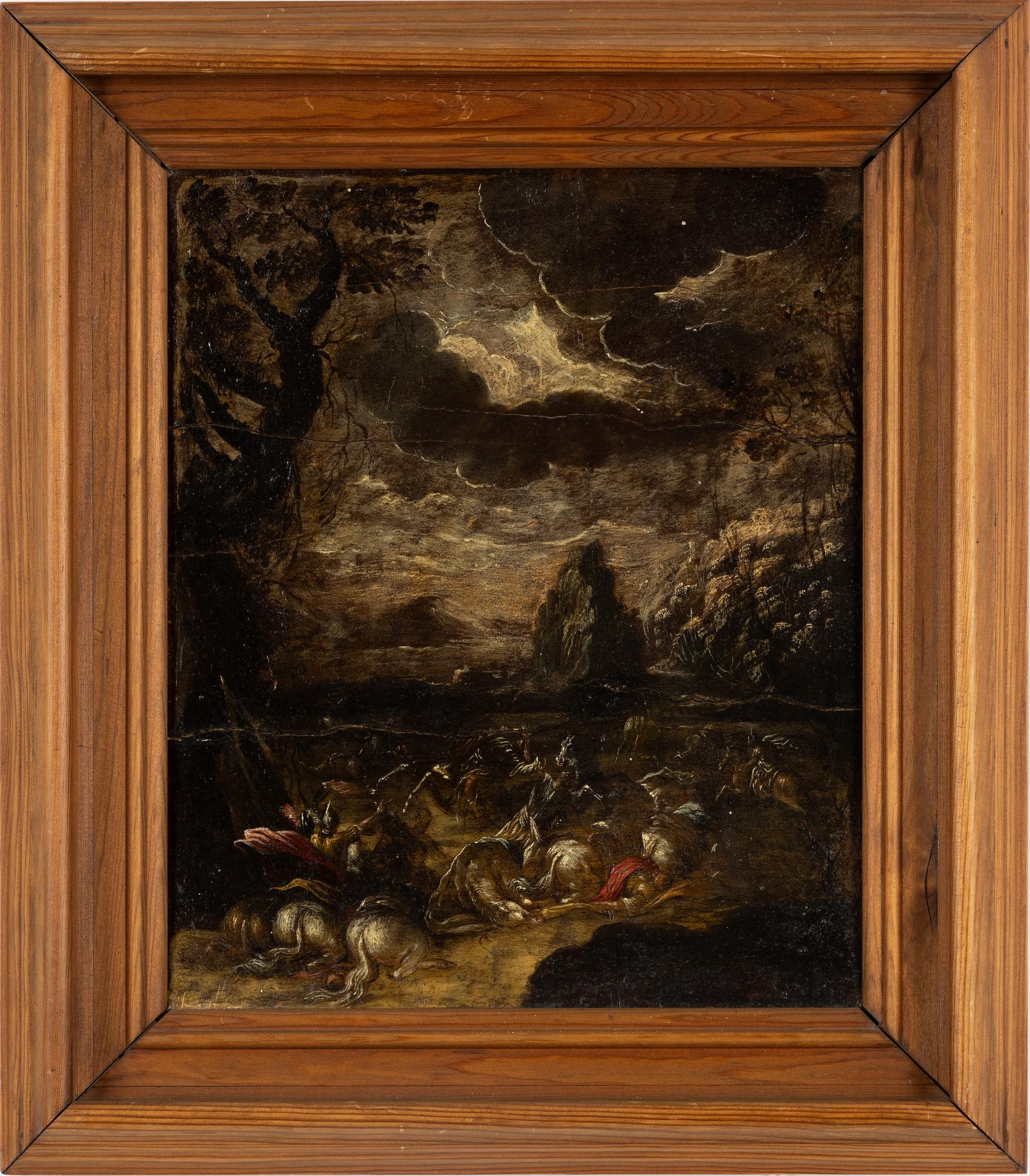 Italiensk skola, 1600-tal, Slagfält.