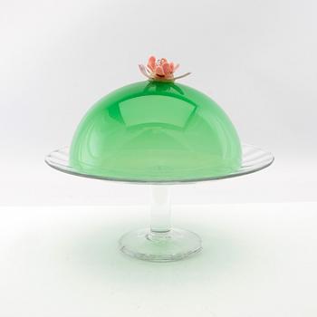 Berit Johansson, cake stand with lid signed Vadstena.
