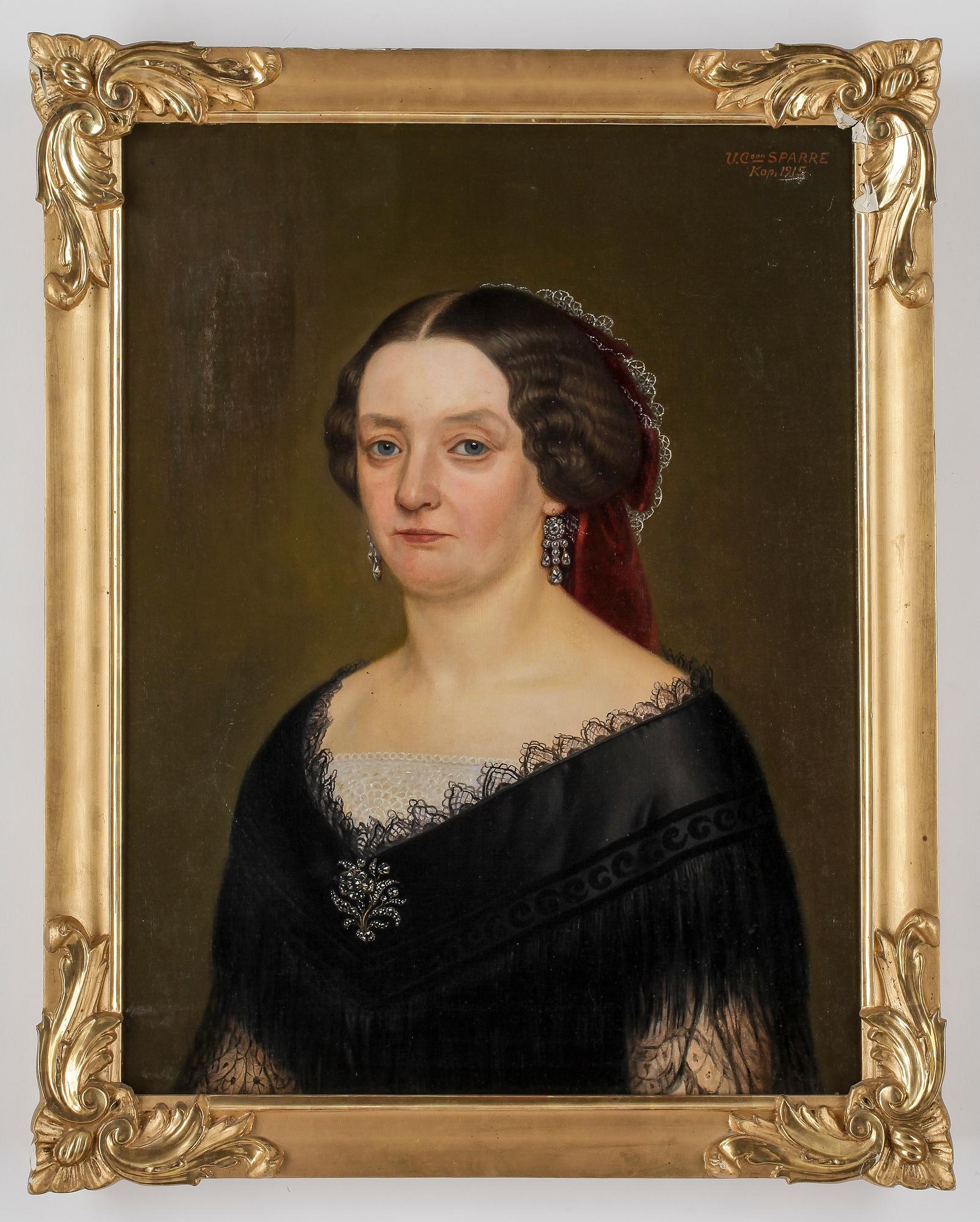 LARS HANSEN, kopia efter, ett par, olja på duk, daterade 1915.