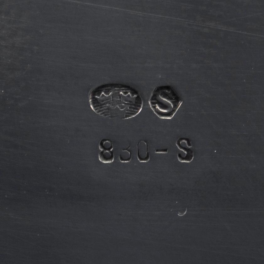 A 20tH CENTURY SILVER SUGAR BOWL,