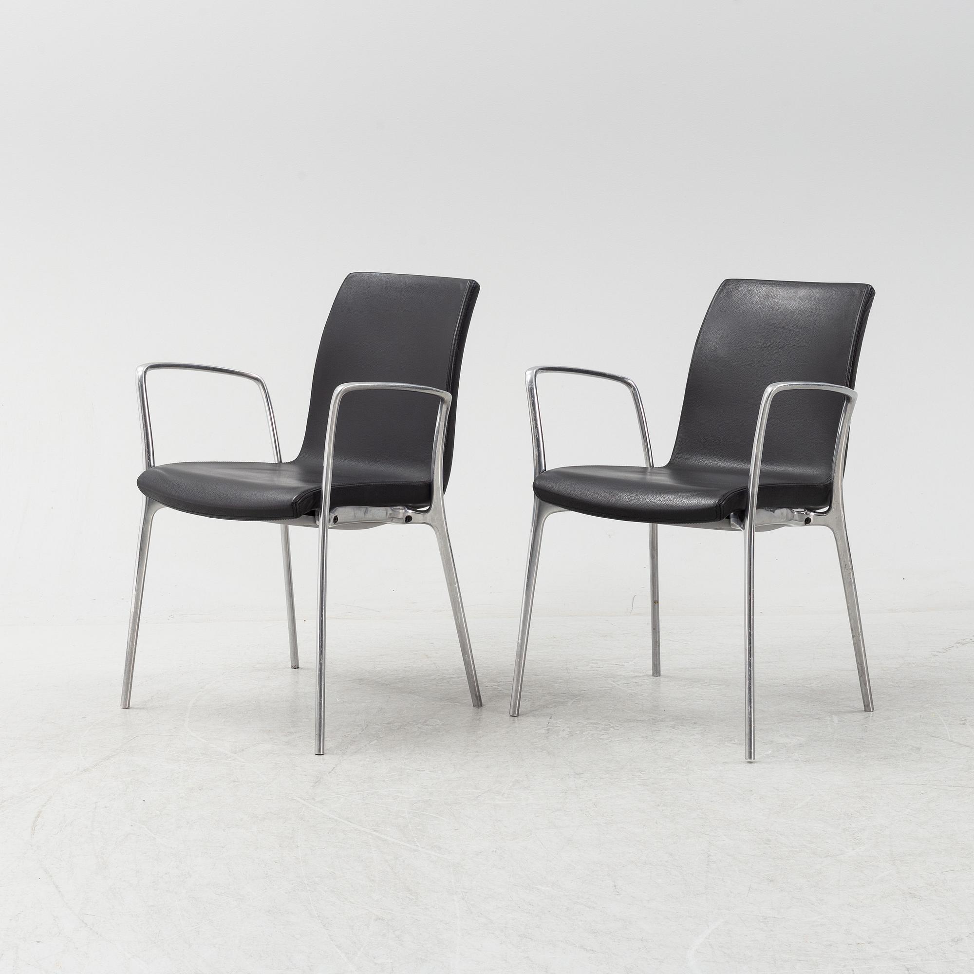 A set of five 'Gorka' armchairs by Jorge Pensi for Akaba.