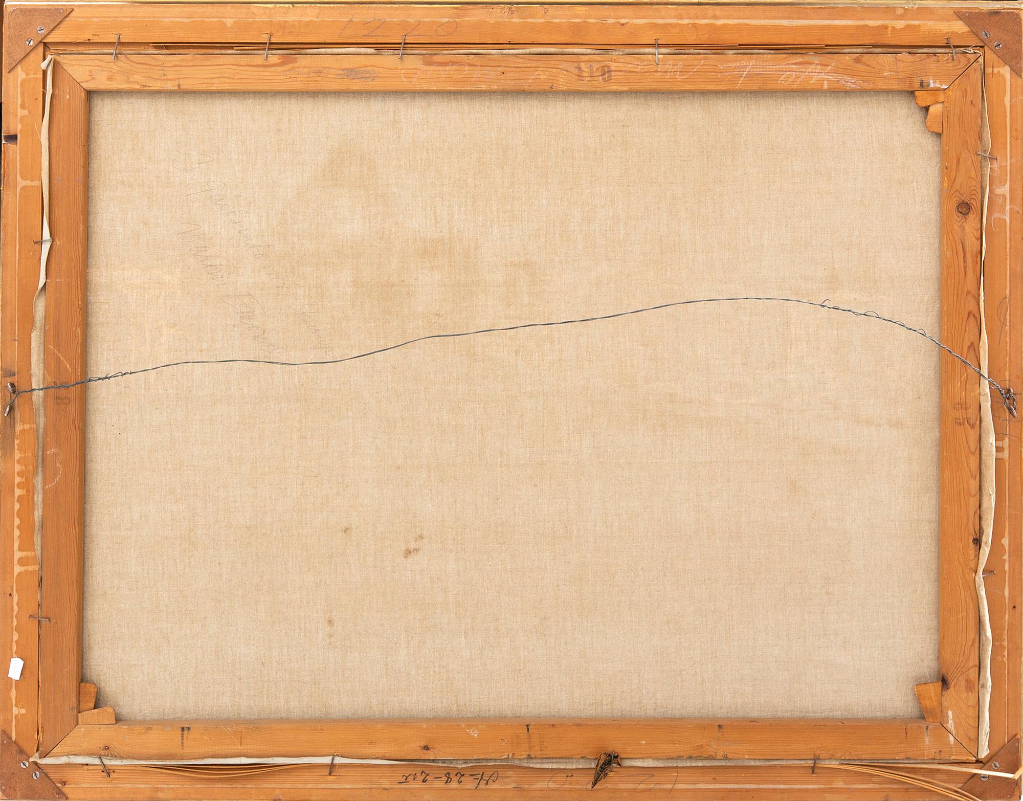 Martin Emond, oil on canvas signed.