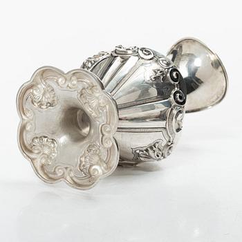 Jug, sterling silver, Rococo style, 20th century.