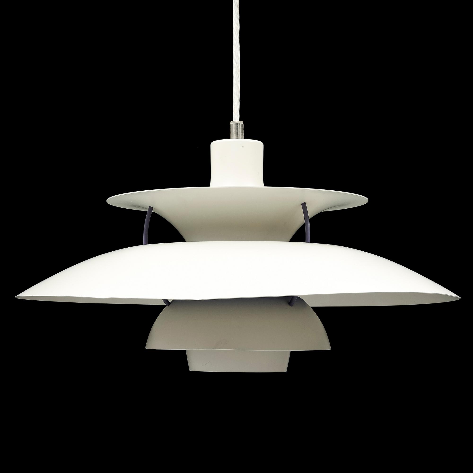 POUL HENNINGSEN, a 'PH5' ceiling light, Louis Poulsen, Denmark.