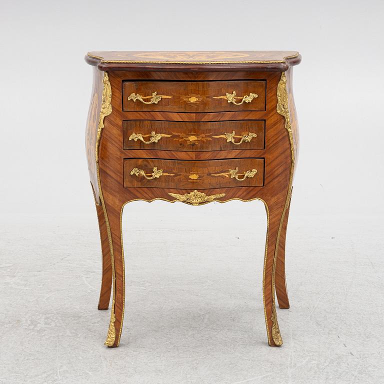 A Rococo style chest of drawers, mid-20th Century.