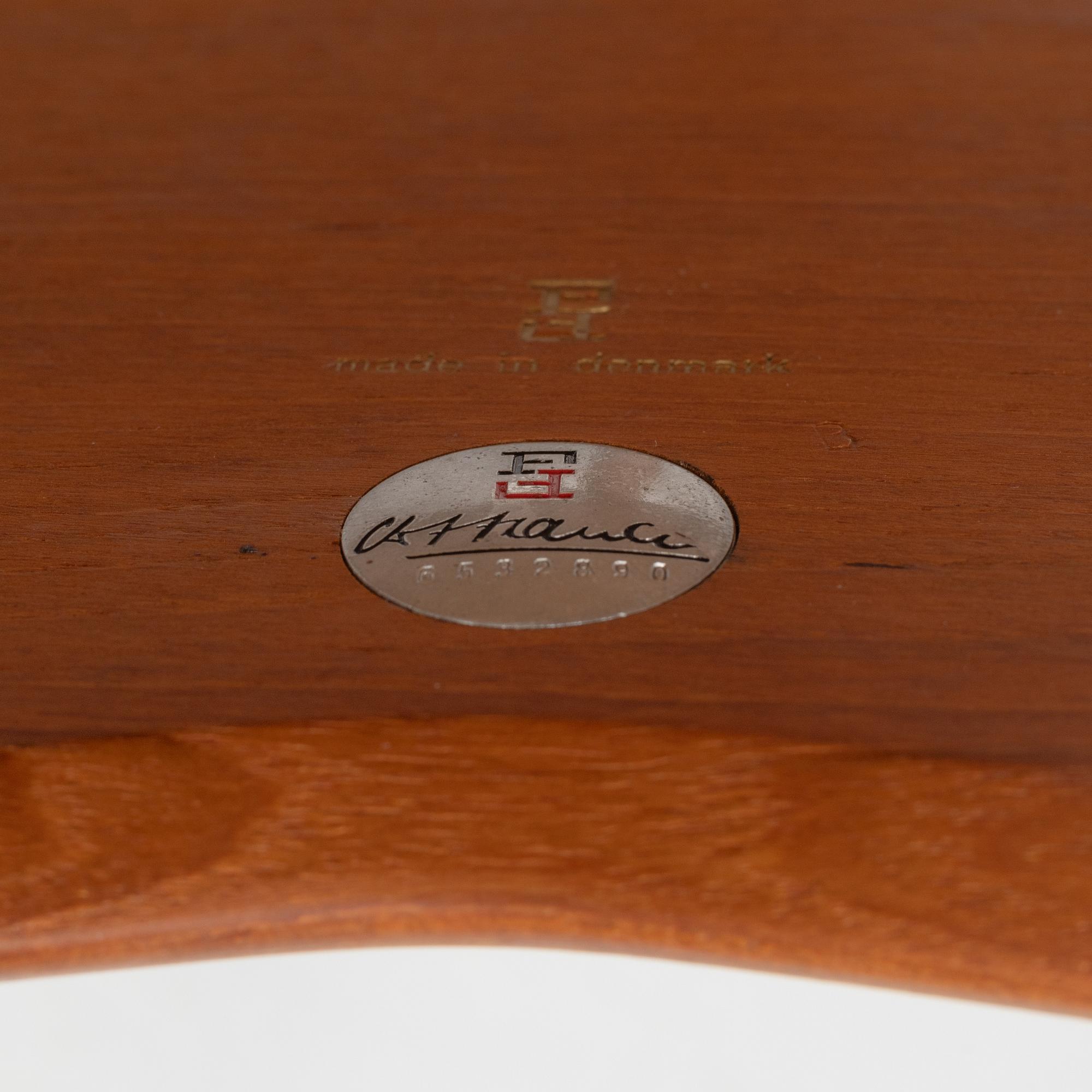 Peter Hvidt & Orla Mølgaard Nielsen, soffgrupp, 3 delar, "Minerva", France & Son, Danmark, 1960-tal.