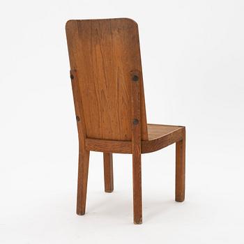 Axel Einar Hjorth, stol "Lovö", Nordiska Kompaniet, Stockholm, 1930-tal.