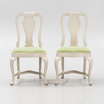A set of six Rococo style chairs, first half of the 20th Century.