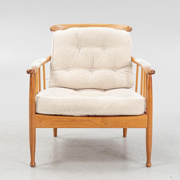 Kerstin Hörlin-Holmquist, fåtölj, "skrindan", OPE-Möbler, 1900-talets andra hälft.