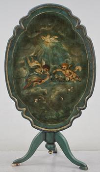 FÄLLBORD, senbarock/rokoko, 1700-talets mitt.
