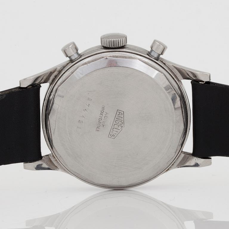 ANGELUS, kronograf, armbandsur, 38,5 mm,
