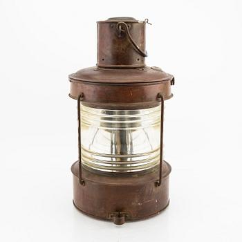 A ship's lantern by Erik Ohlsson Hälsingborg first half of the 20th century.