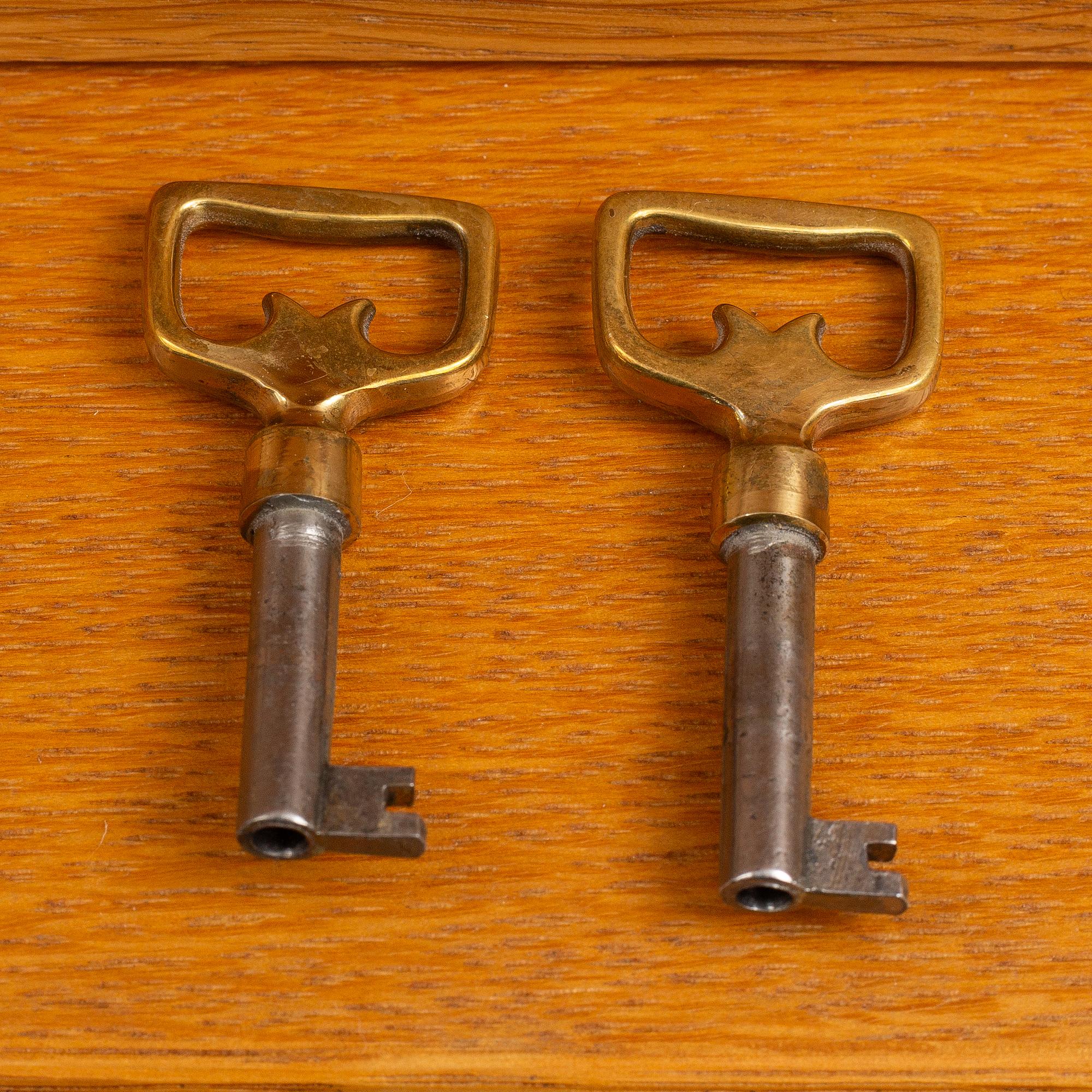 Carl Malmsten, cabinet, 'Herrgården', Bodafors, late 20th century.