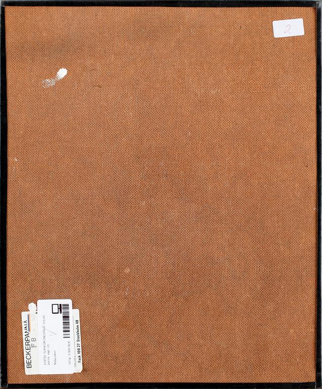 IVAN GRÜNEWALD, olja på pannå, sign.