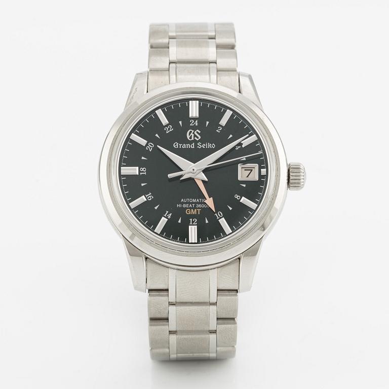 Grand Seiko, HI-Beat 36000, GMT, Elegance Collection, wristwatch, 39.5 mm.