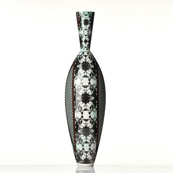 Åsa Lindström, a unique ceramic floor vase, Rörstrand, 1991.