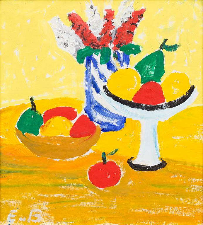 EERO VON BOEHM, STILL LIFE IN YELLOW.