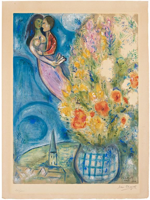 Marc Chagall After, "Les Coquelicots".