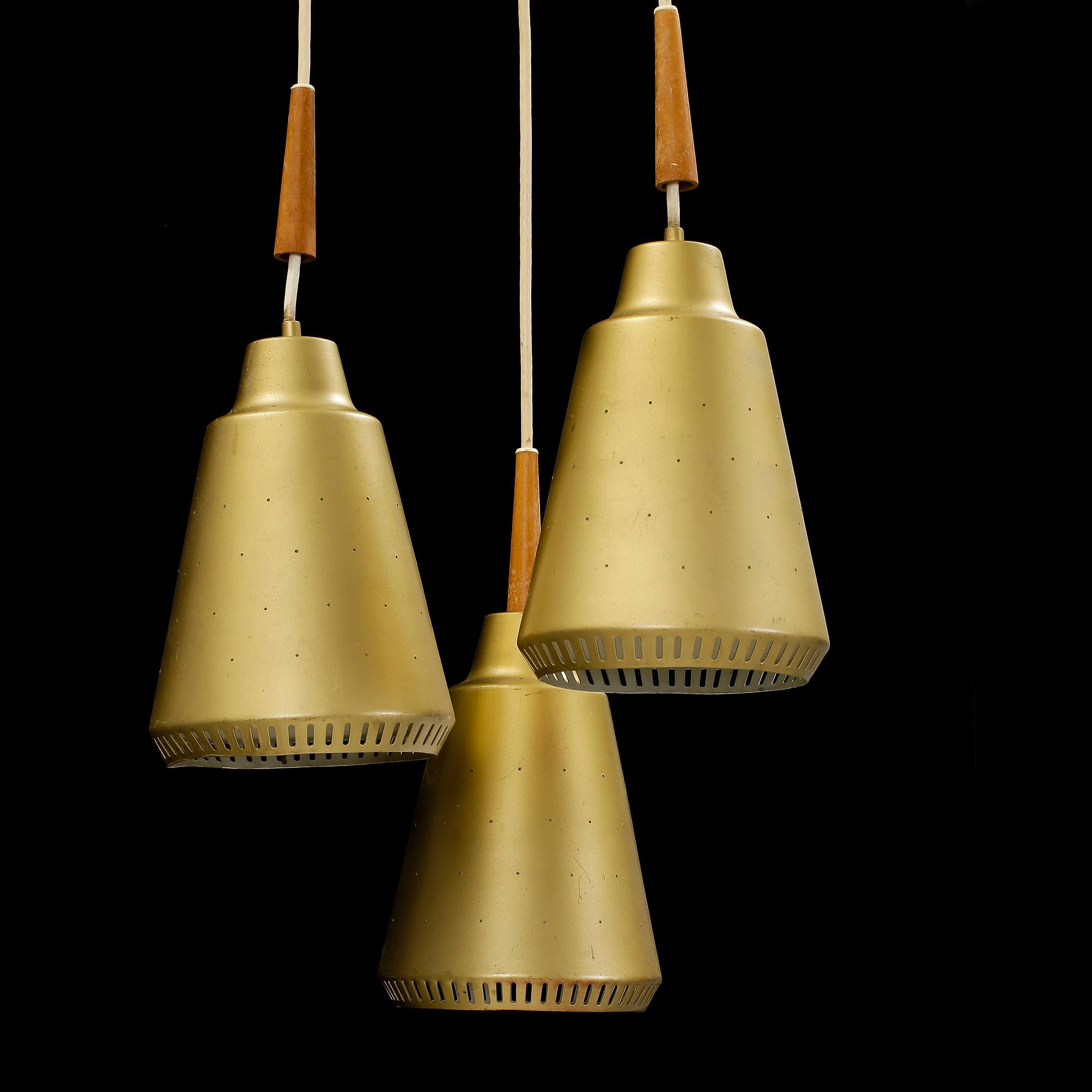 TAKLAMPA, 1900-talets mitt.