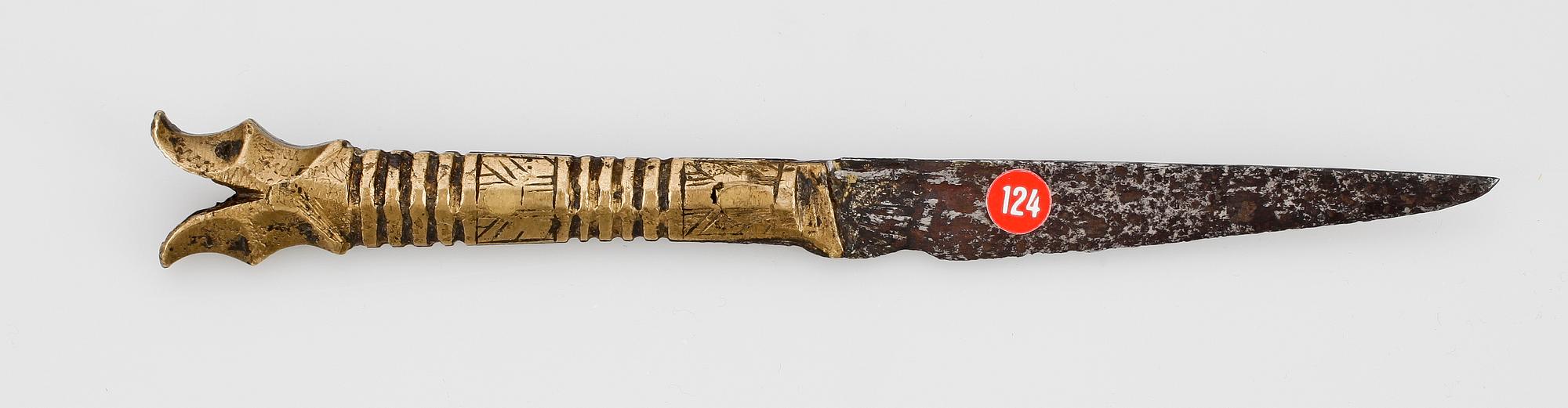 MATKNIV, gotik. Europa troligen 1400-tal.