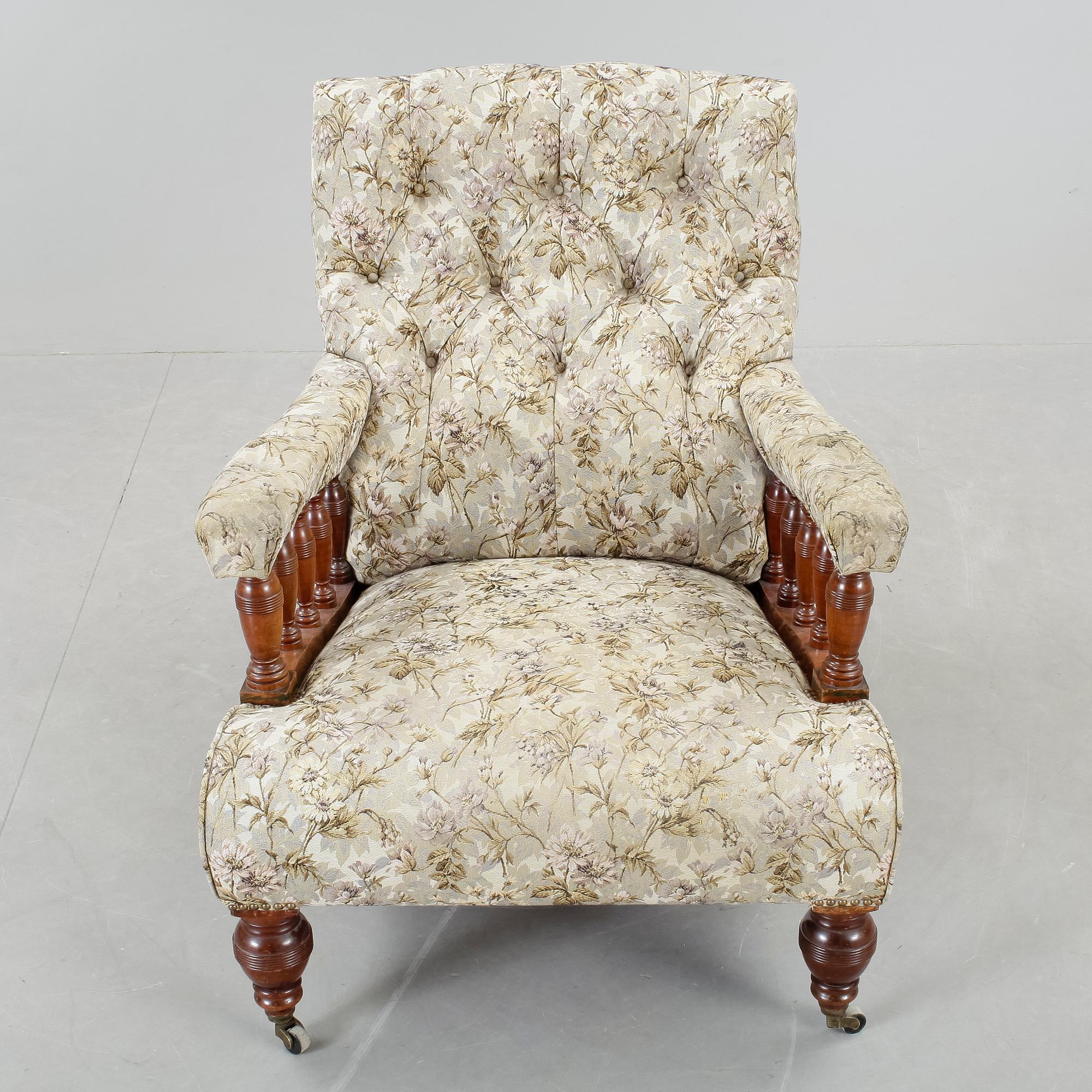 FÅTÖLJ, 1900-talets början.