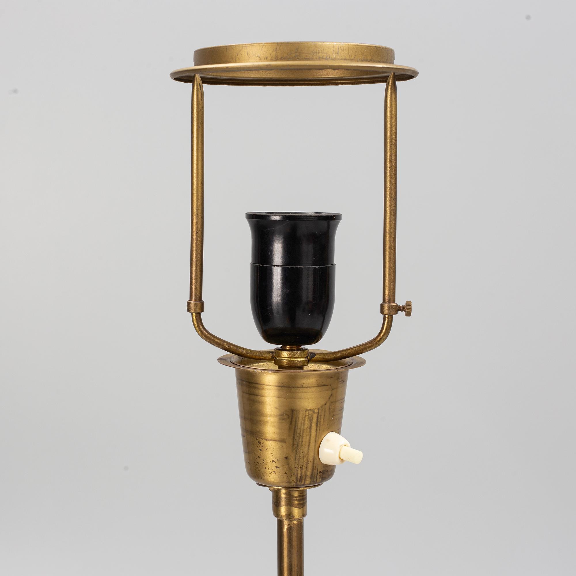 Bertil Brisborg, golvlampa, modell "32632", Nordiska Kompaniet, 1950-tal.